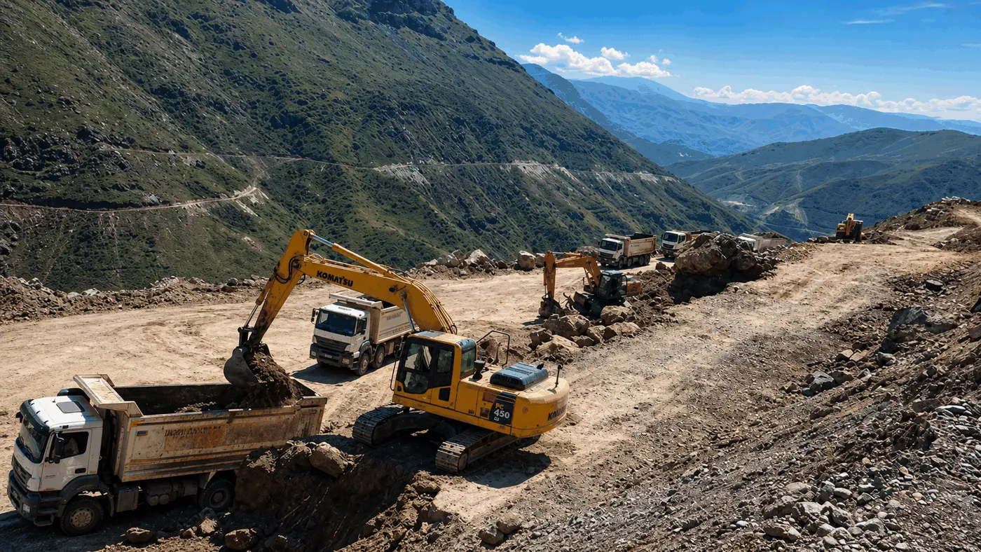 Şavşat Meydancık Yolu Altyapı Çalışmaları