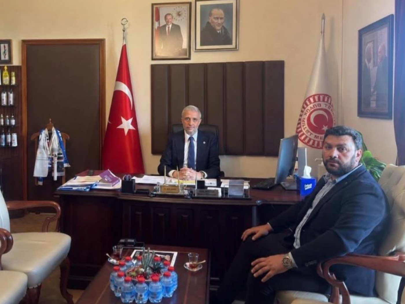 TBMM Başkanlık Divanı Kâtip Üyesi Sayın Adil Biçer’e Ziyaret