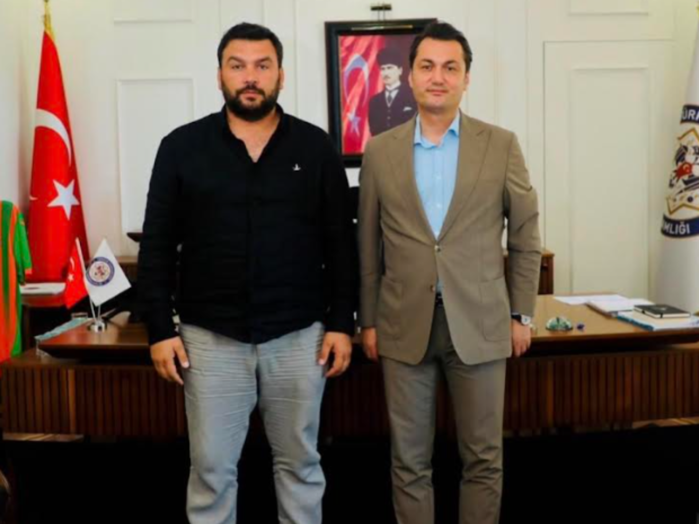 Alanya Kaymakamı Sayın Şakir Öner Öztürk’ü Makamında Ziyaret